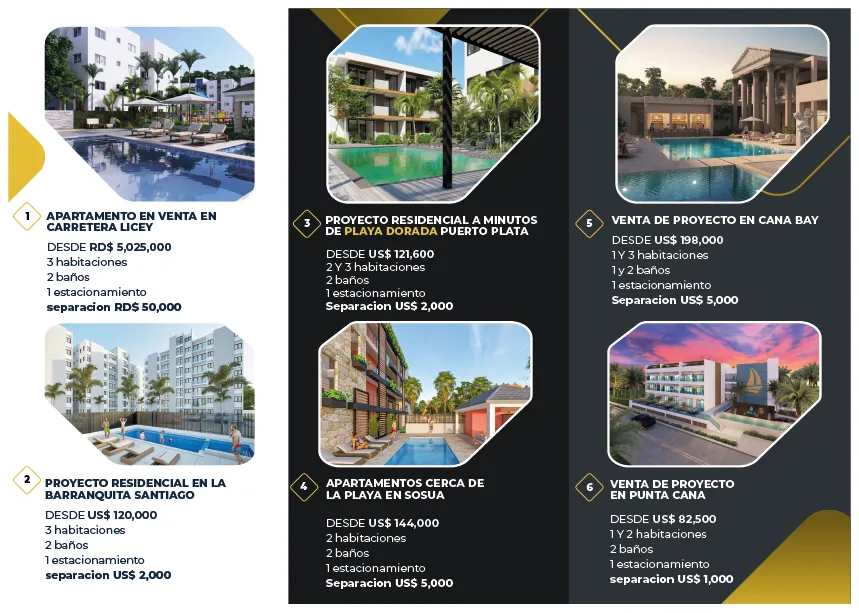 Brochure de proyectos en venta de Élite House