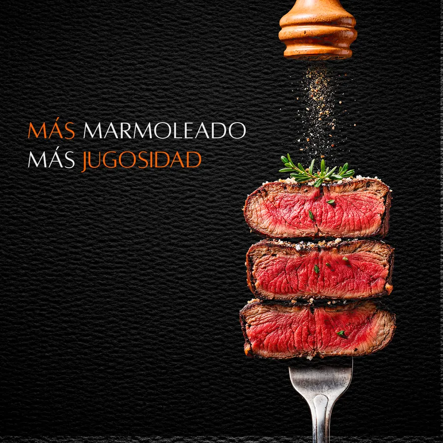 Post de Encarnación: Más marmoleado, más jugosidad
