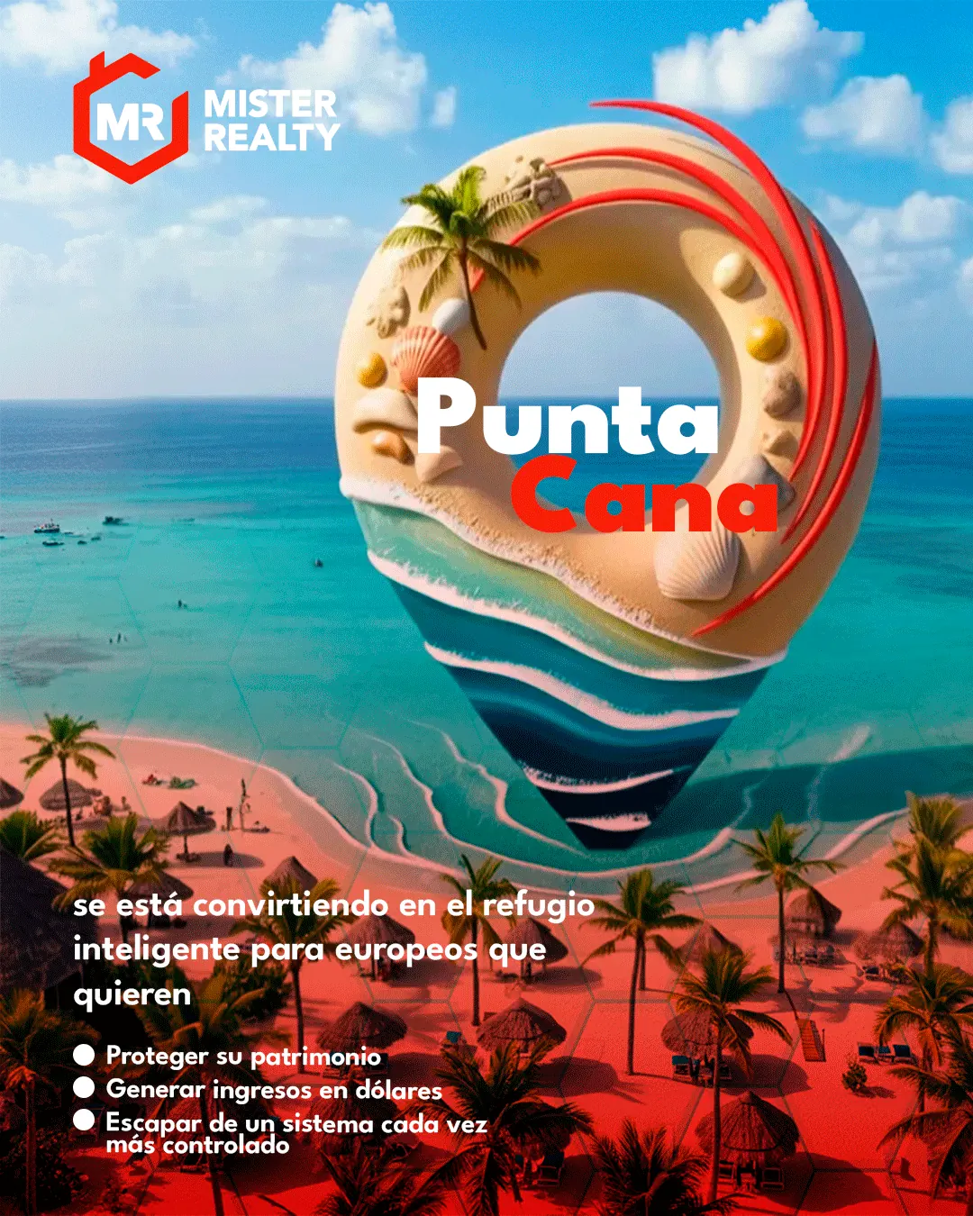 Post de Mister Realty sobre Punta Cana